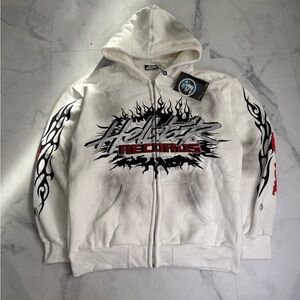 Hellstar White Hoodie